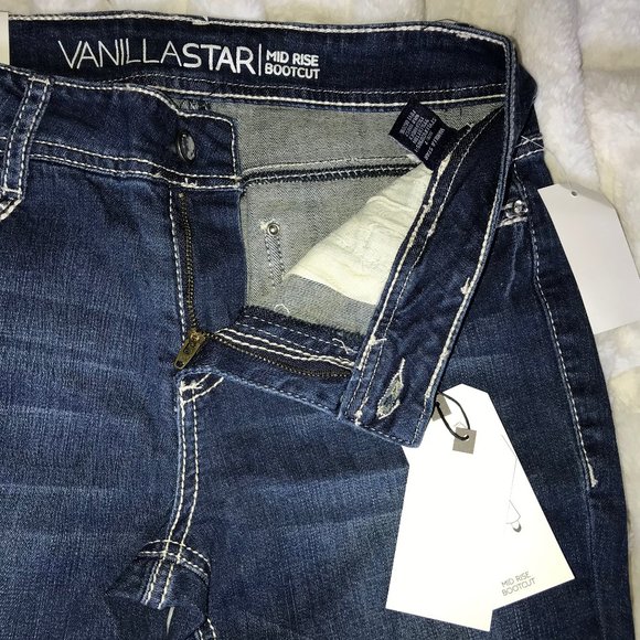 Vanilla Star Midrise Bootcut Jeans, Sz 7, NWT! - Picture 8 of 14